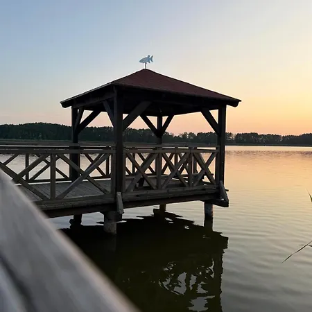 Zajecza Zagroda - Caly Dom Na Wylacznosc Nad Jeziorem Lincjusz, 0,5ha Sadu I Lasu Miastko (Leszno)